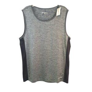 NWT Orangetheory  Mens Med Muscle Tank Heathered Grey
